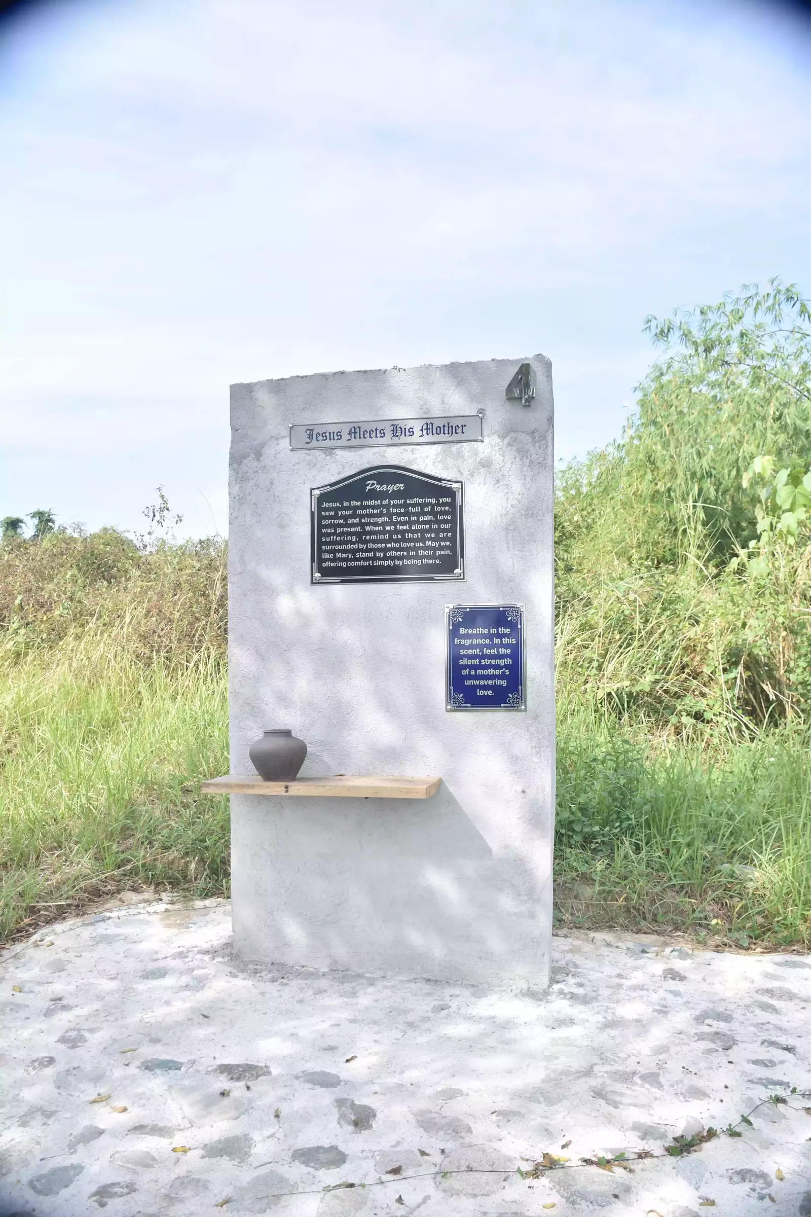 Station 4: Jesus Meets His Mother - Stations of the Cross at Mt. Grona
